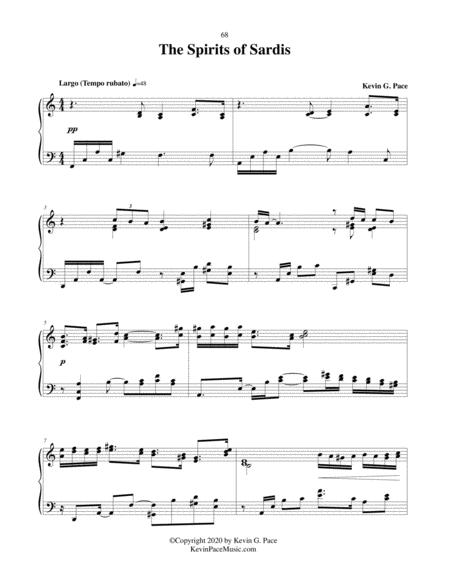 The Spirits Of Sardis Piano Solo Page 2