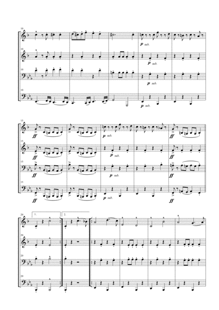 The Stars And Stripes Forever For Brass Quartet Page 2