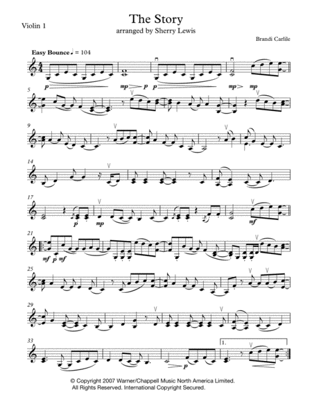 The Story Solo Violin For Violin Solo Page 2