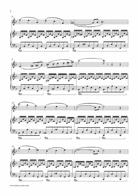 The Swan Oboe And Piano Page 2