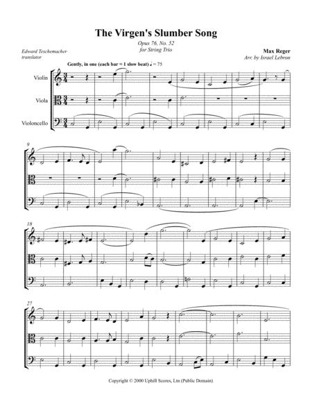 The Virgin Slumber Song In C Major Page 2