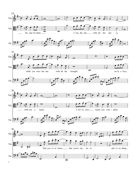 The Wind Beneath My Wings For Violin Viola Cello Trio Page 2