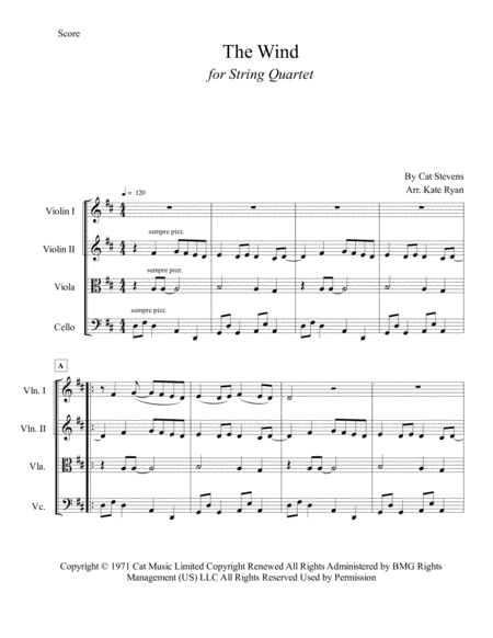 The Wind String Quartet Page 2