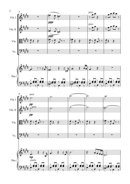 The Wizards Waltz For Piano And String Ensemble Page 2