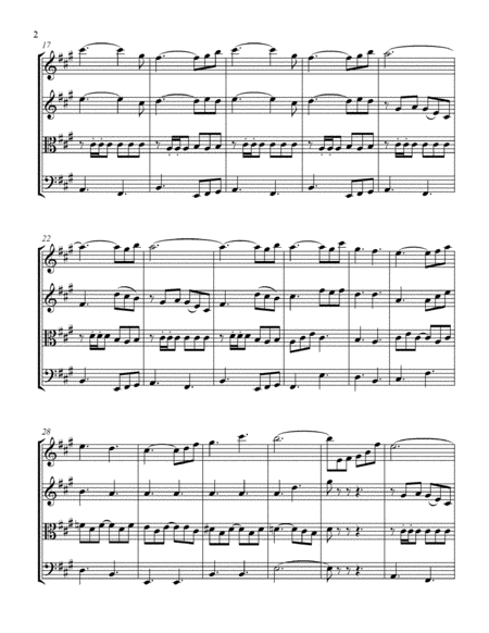 Theme From A Summer Place Arranged For String Quartet With Score Parts Mp3 Page 2