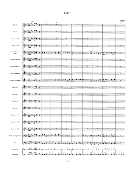 Theme From Espn Advanced Band Page 2