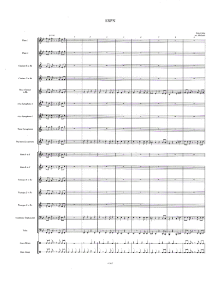 Theme From Espn Intermediate Band Page 2