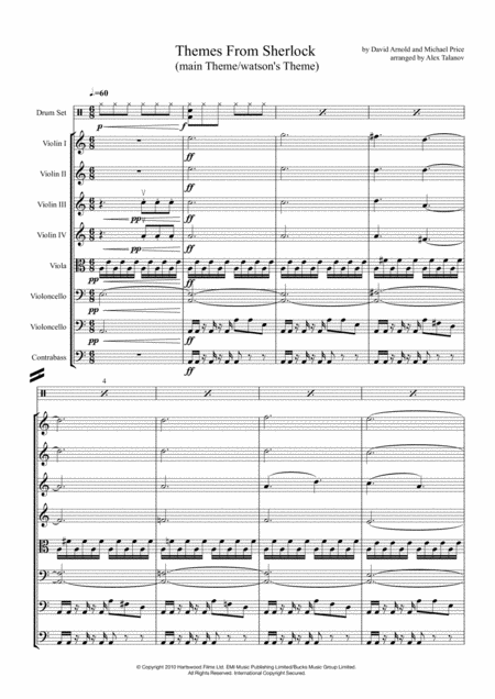 Themes From Sherlock Main Theme Watsons Theme Page 2