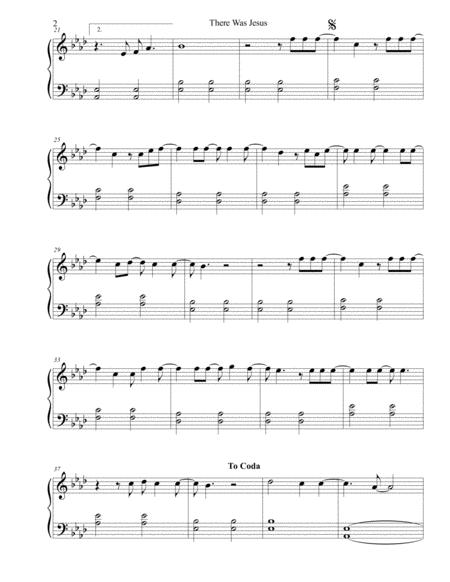 There Was Jesus Zach Williams Sheet Music Easy Page 2