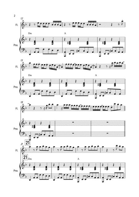 Therefore I Am Billie Eilish Flute And Piano Page 2