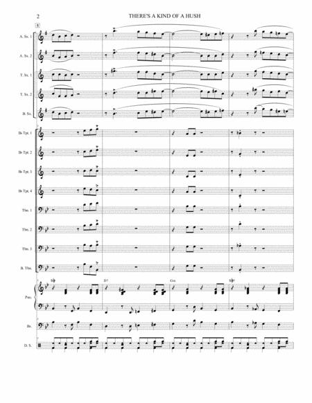 Theres A Kind Of Hush All Over The World Cha Cha Swing Band Aattb 8 Brass 3 Rhythm Page 2