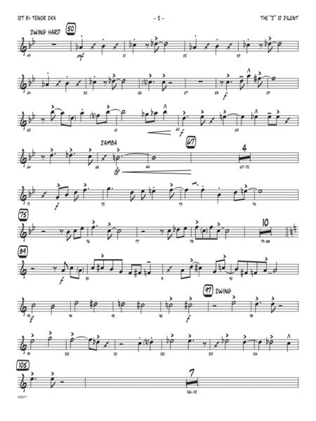 Thes Is Silent 1st Tenor Saxophone Page 2