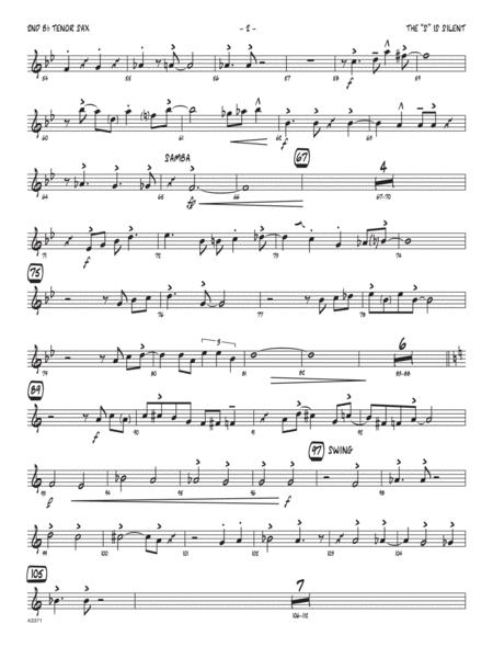 Thes Is Silent 2nd Bb Tenor Saxophone Page 2