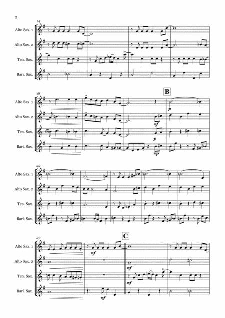 They Cant Take That Away From Me By George And Ira Gershwin Saxophone Quartet Aatb Page 2