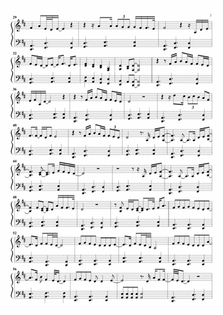 Thinking Out Loud Ed Sheeran Piano Version Arrangements Pablo Mancini Page 2