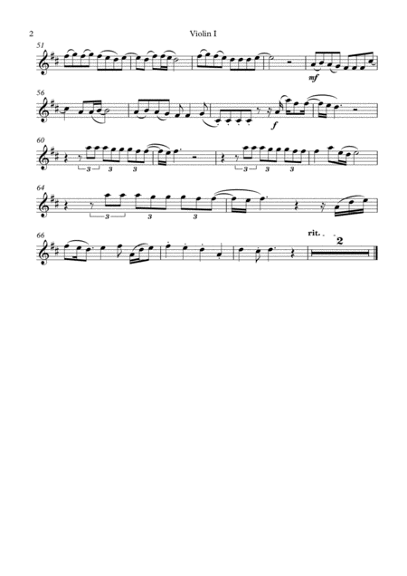 Thinking Out Loud String Quartet Page 2