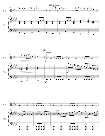 This Is Berk Theme From How To Train Your Dragon Advanced Solo Viola With Piano Accompaniment Page 2