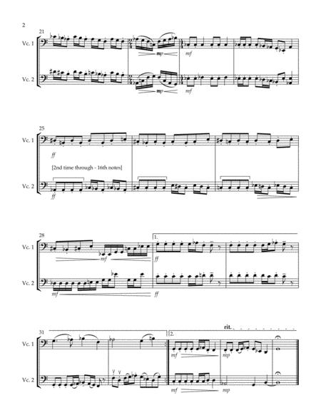 This Is Halloween The Nightmare Before Christmas Cello Duet Page 2