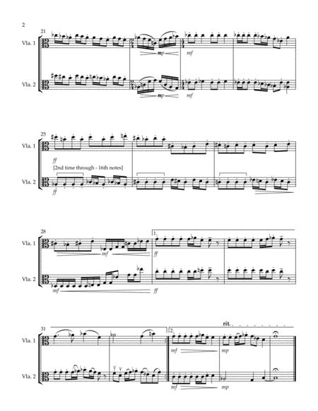 This Is Halloween The Nightmare Before Christmas Viola Duet Page 2