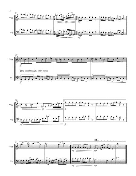 This Is Halloween The Nightmare Before Christmas Violin And Cello Duet Page 2