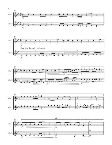 This Is Halloween The Nightmare Before Christmas Violin Duet Page 2