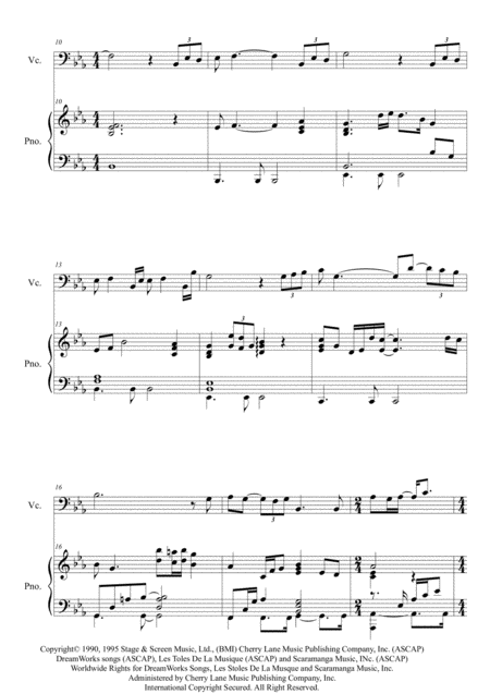 This Is The Moment From Jekyll Hyde For Cello Piano Page 2