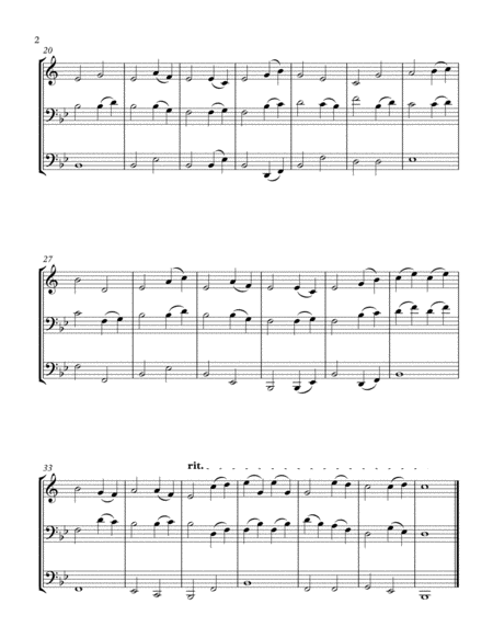 Thistle Of Scotland Arranged For Brass Trio Page 2
