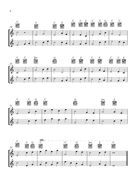 Thistle Of Scotland Arranged For Guitar Duet Page 2