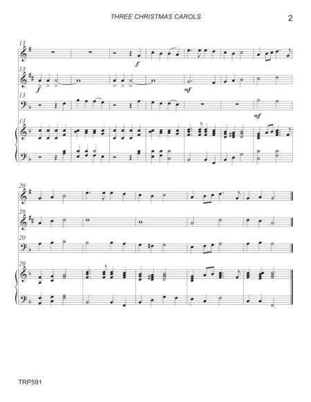 Three Christmas Carols For Trumpet Alto Sax Trombone With Piano Page 2