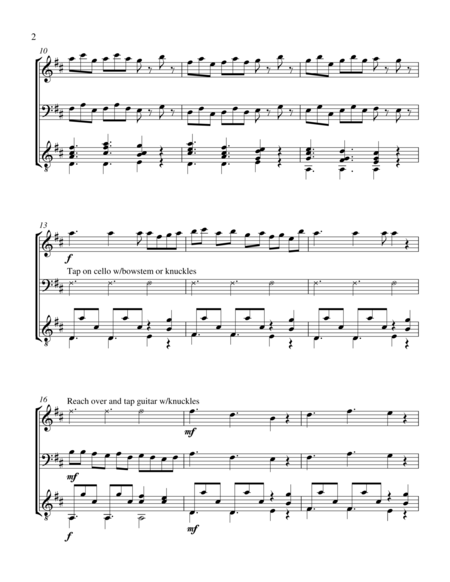 Three Entertainments For Flute Cello And Guitar Fiesta Score And Parts Page 2