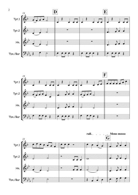 Three French Songs For Easy Brass Quartet Page 2