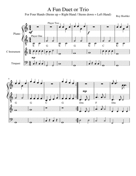 Three Fun Duets Or Trios Page 2