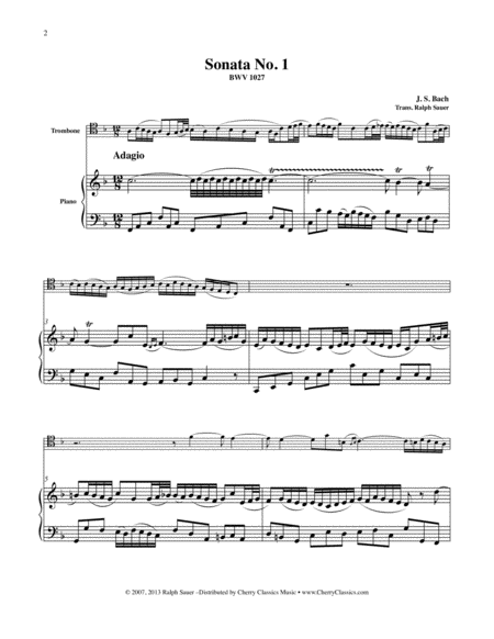 Three Gamba Sonatas For Trombone Piano Page 2