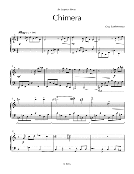 Three Miniatures For Solo Piano Page 2