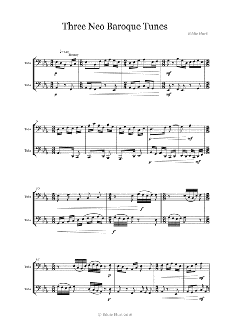 Three Neo Baroque Tunes Page 2