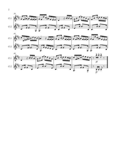 Tico Tico For Clarinet Duet Page 2