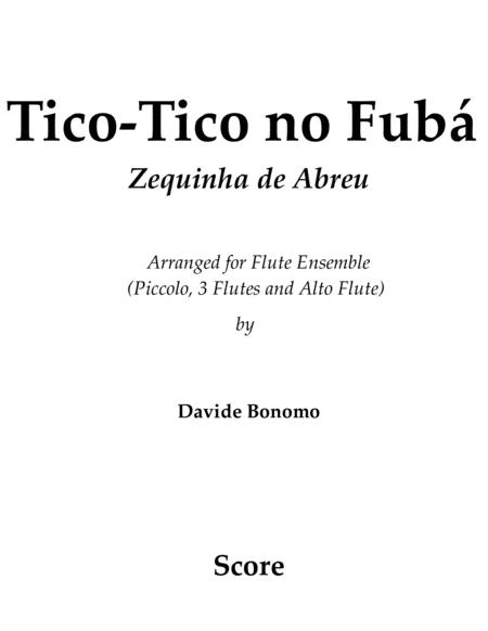 Tico Tico No Fub Flute Ensemble Arrangement Page 2