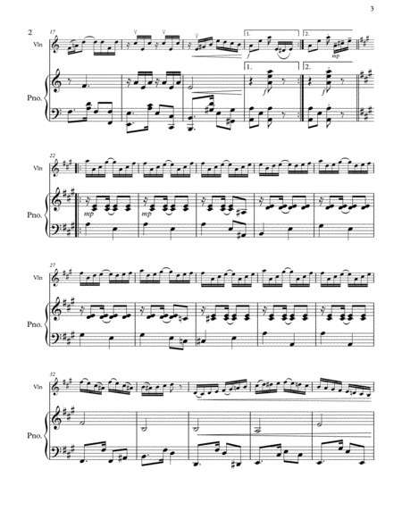 Tico Tico Violin And Piano Page 2