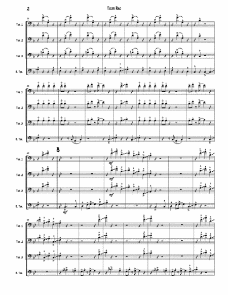 Tiger Rag Hold That Trombone Page 2