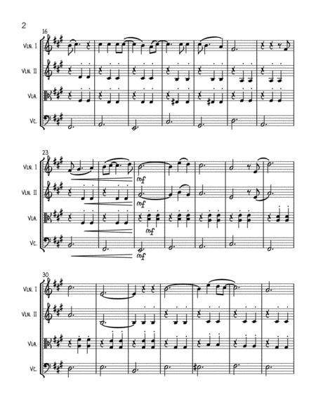 Tightrope From The Greatest Showman String Quartet Page 2