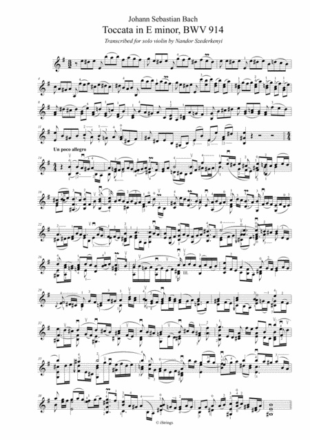Toccata E Minor For Solo Violin Bwv 914 Page 2