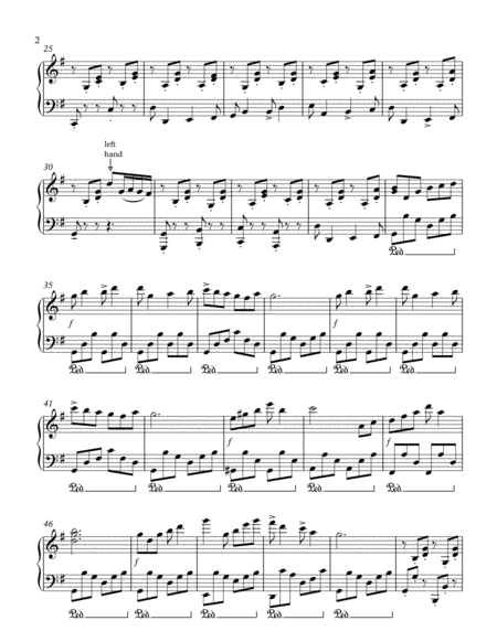 Toccata In G For Piano Solo Page 2