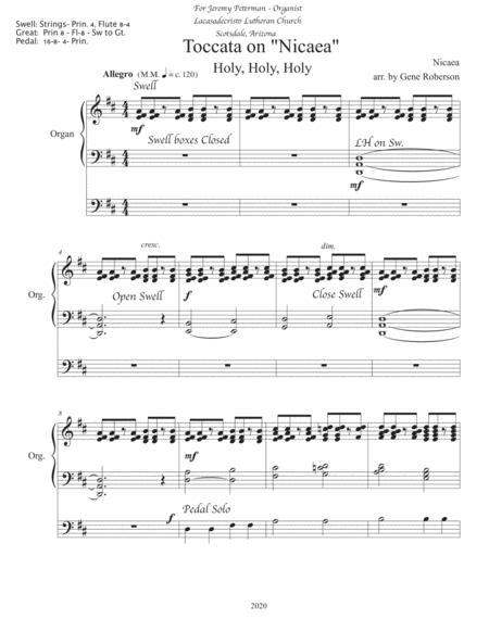 Toccata On Nicaea For Organ Page 2