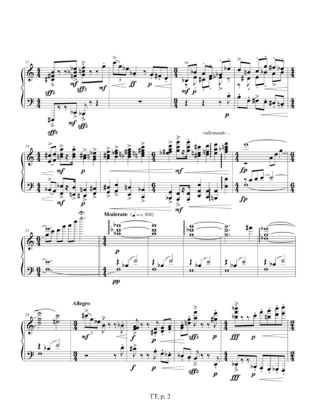 Tokuno Toccata 2010 For Solo Piano Page 2