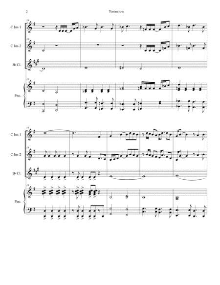 Tomorrow Duet For C Instruments Page 2