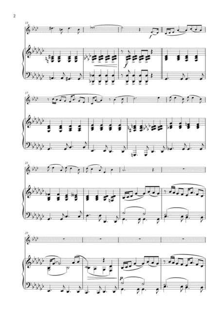 Tomorrow For Trumpet And Piano Page 2