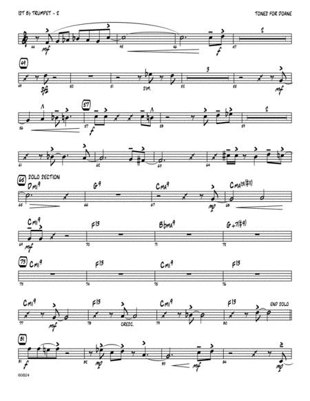 Tones For Doane 1st Bb Trumpet Page 2