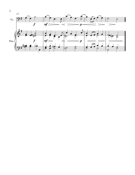 Tosti Preghiera For Violin And Piano Page 2