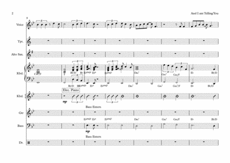 Toxic Tenor Horn And Piano Intermediate Level Page 2