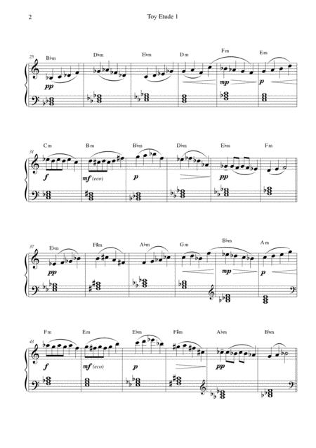 Toy Etude 1 Page 2